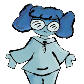 opal, anthro furry dog cute glasses, looking over links section